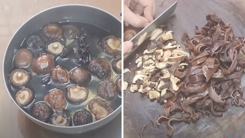 Sơ chế các nguyên liệu khác
