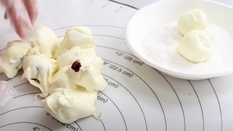 Vo tròn kẹo sữa