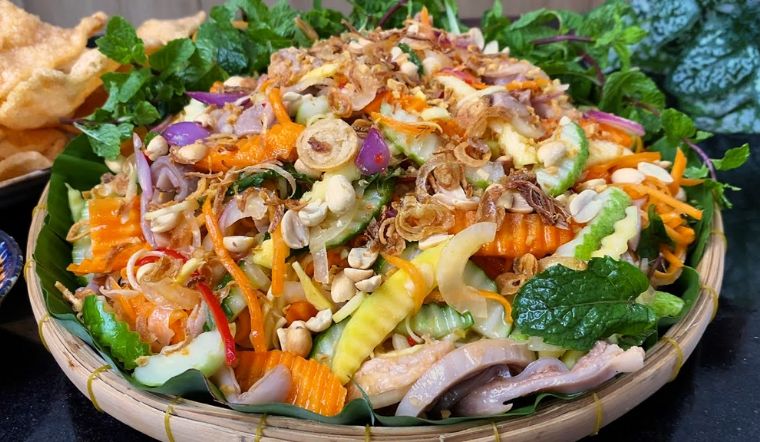 Làm món gỏi bao tử sốt Thái thơm ngon bất bại