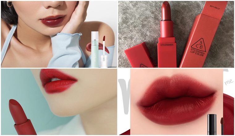 Top những thỏi son đỏ rượu vang được yêu thích nhất hiện nay