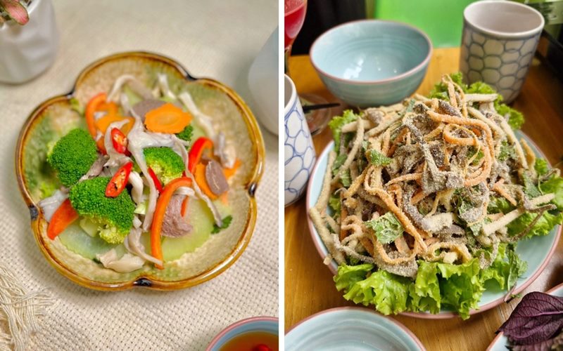 Achi Vegan House nổi tiếng với cách bày trí món ăn đẹp mắt Achi Vegan House nổi tiếng với cách bày trí món ăn đẹp mắt
