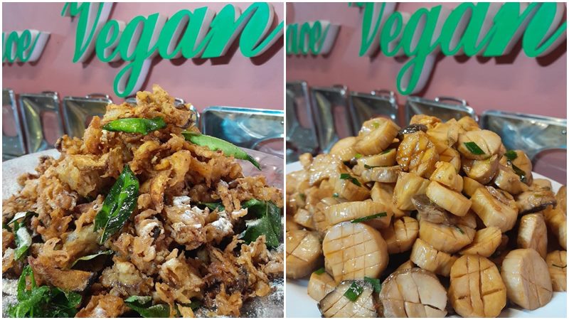 Các món chay hấp dẫn tại Buffet Peace Vegan Các món chay hấp dẫn tại Buffet Peace Vegan
