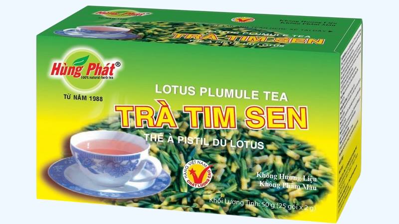 Trà tim sen Hùng Phát Trà tim sen Hùng Phát