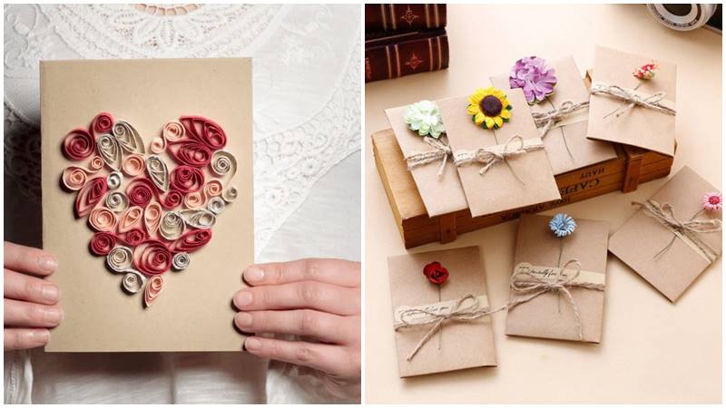 Lời chúc ngọt ngào trong thiệp Valentine in sẵn sẽ làm trái tim người nhận ấm áp