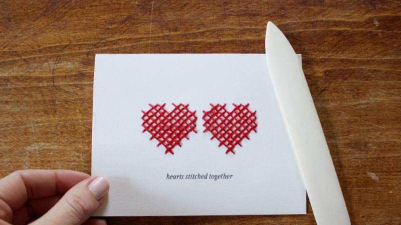 Cách làm thiệp Valentine pixel