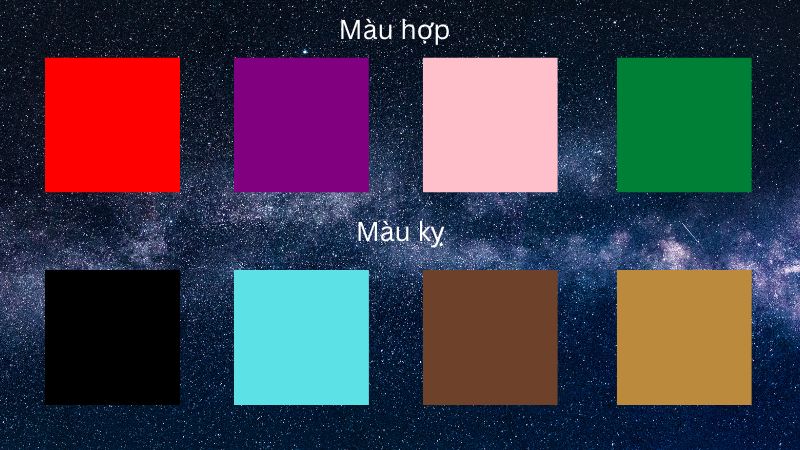 Mệnh Thái Dương hợp màu gì, kỵ màu gì?