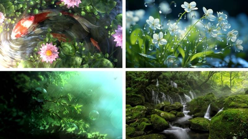 Hình nền phong thủy bí mật kích hoạt tài lộc cho mệnh Mộc