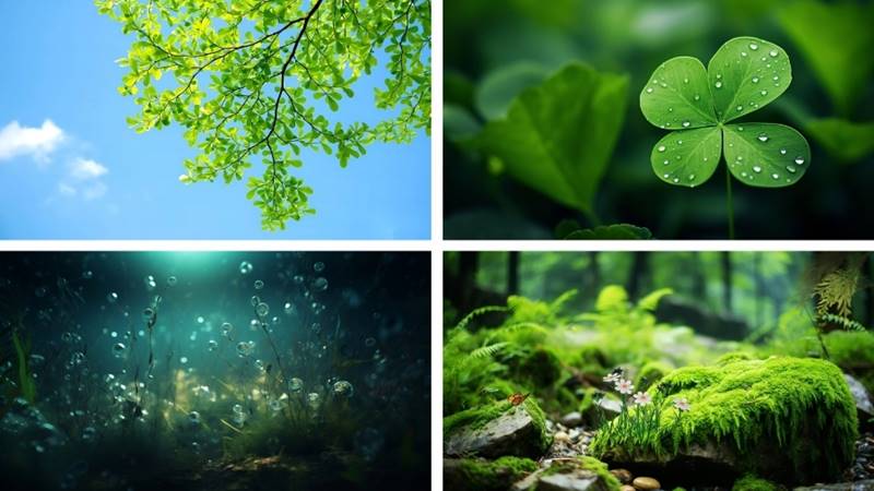 Để máy tính luôn là nguồn cảm hứng với hình nền xanh lam cho mệnh Mộc