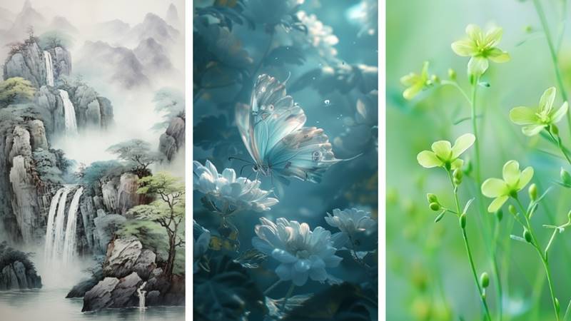 Cùng điện thoại lan tỏa cát khí với hình nền hợp mệnh Mộc