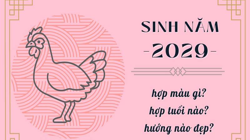 Người sinh năm 2029 là năm con gì?