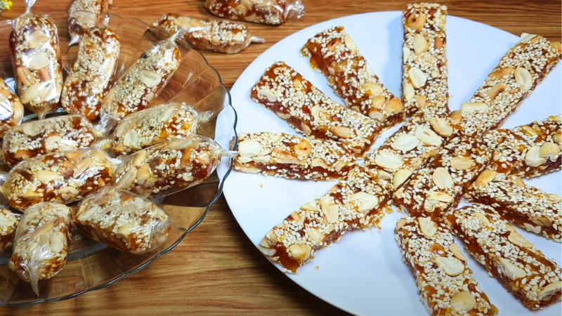 kẹo khóm đậu phộng kẹo khóm đậu phộng