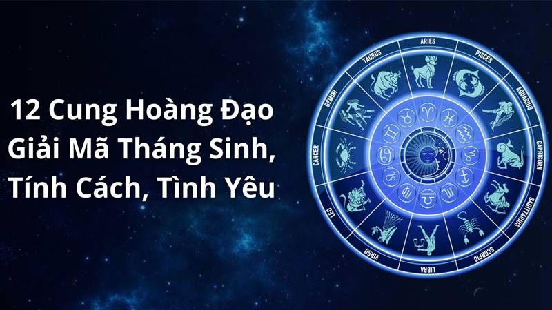 Tổng quan về 12 cung hoàng đạo