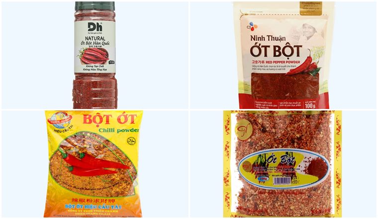 Top 10 thương hiệu ớt bột nguyên chất được yêu thích nhất Việt Nam