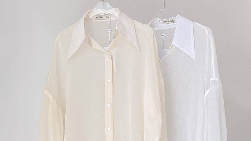 Mẫu áo sơ mi Oversize trắng tối giản