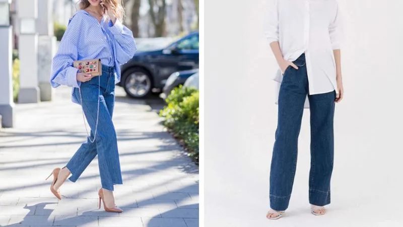 Mix cùng quần jean baggy