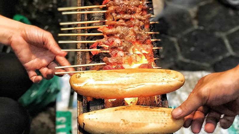 Thịt xiên nướng Hàm Long Thịt xiên nướng Hàm Long