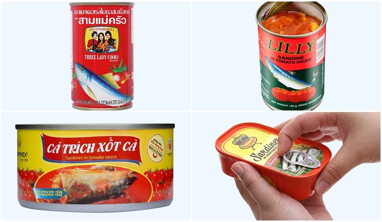  Top 7 loại cá trích sốt cà chua đóng hộp uy tín, chất lượng hiện nay