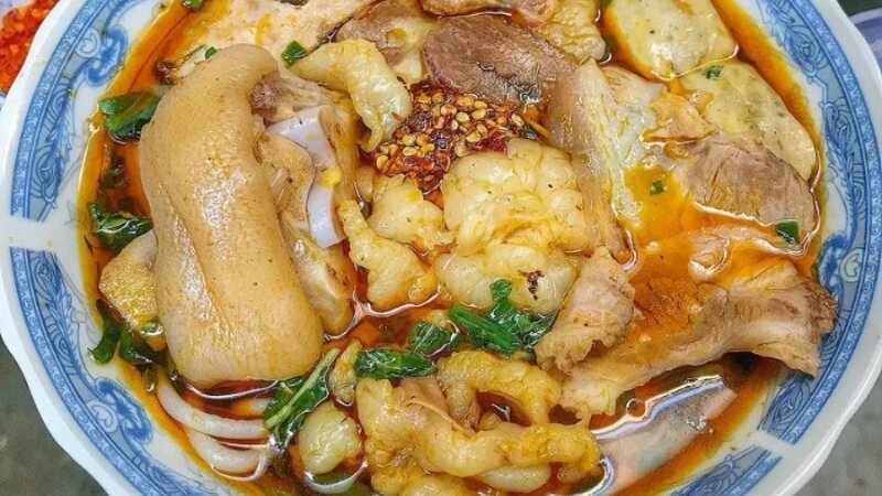 Bún bò giá cả bình dân