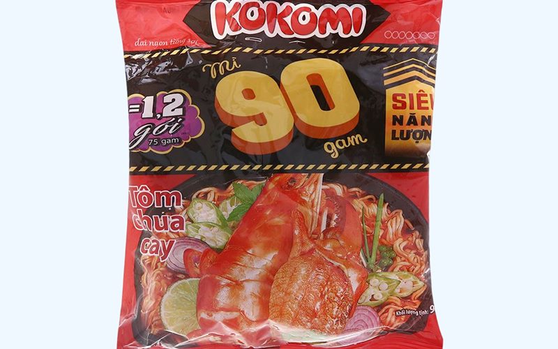 Mì Kokomi 90 vị tôm chua cay
