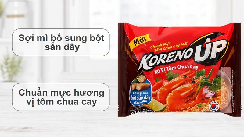 Koreno tôm chua cay