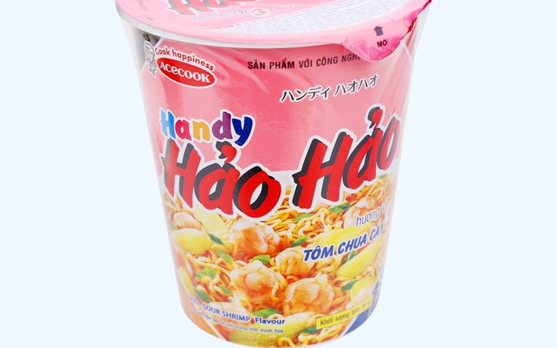 Mì Hảo Hảo vị tôm chua cay