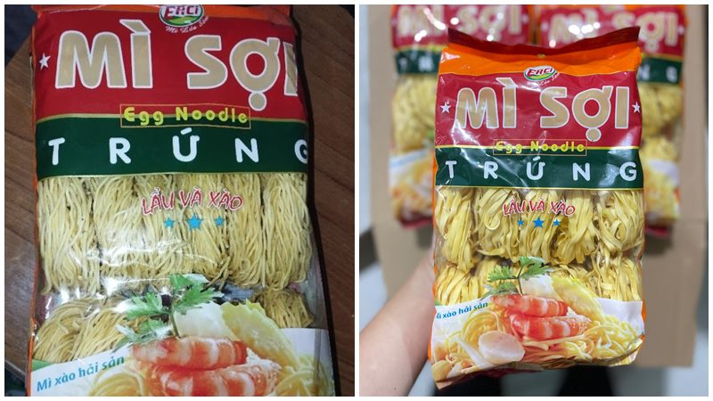 Mì trứng Erci
