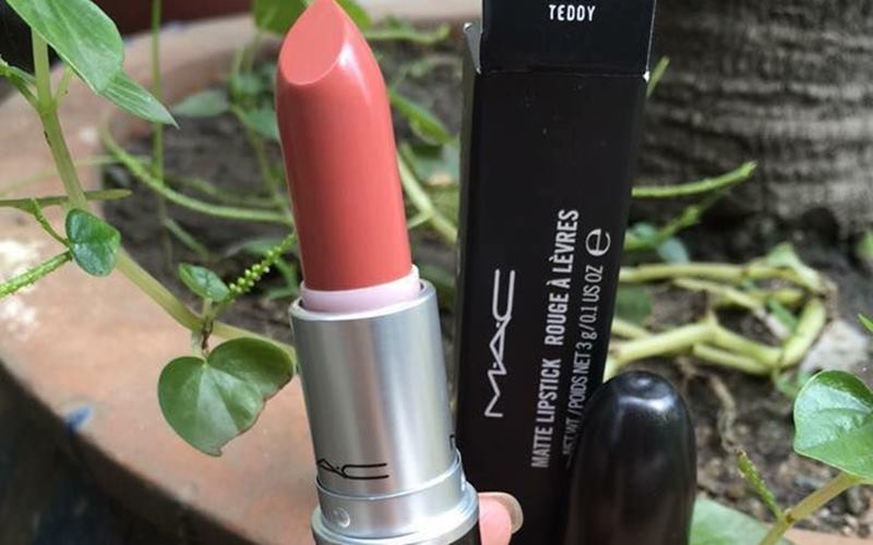 Son Mac Mac Velvet Teddy Màu Cam Đất