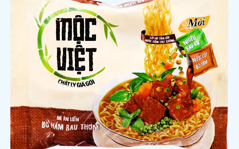 Mì bò hầm rau thơm Mộc Việt Mì bò hầm rau thơm Mộc Việt