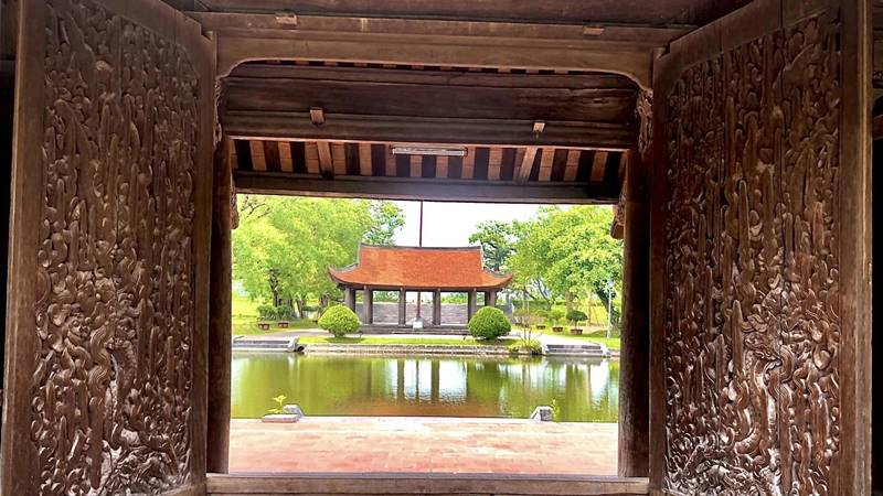 Các hạng mục kiến trúc chính ở Chùa Keo