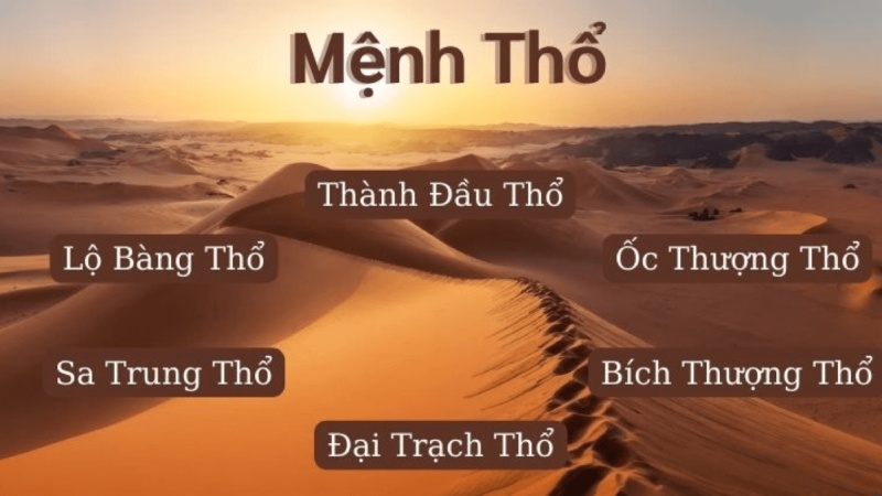 Khám phá 6 nạp âm ngũ hành Thổ và ý nghĩa