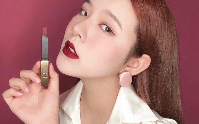 Son YSL Rouge Pur Couture The Slim Màu 18 - Reverse Red - Đỏ Rượu