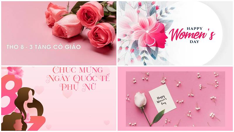 Mẹ và cô là những bông hoa đẹp nhất trong cuộc đời con!