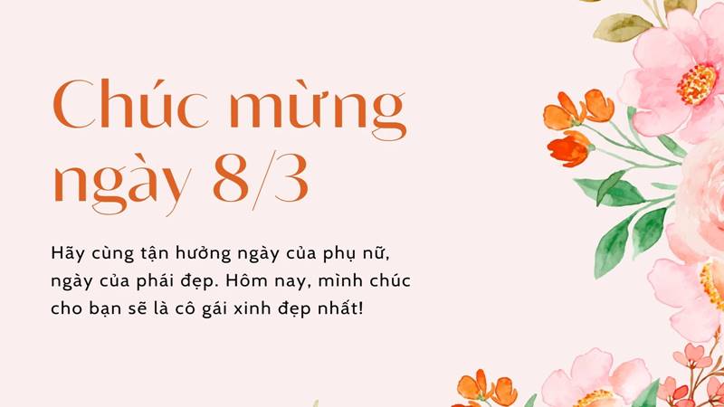 Ý nghĩa của thiệp 8/3 online trong ngày Quốc tế Phụ nữ