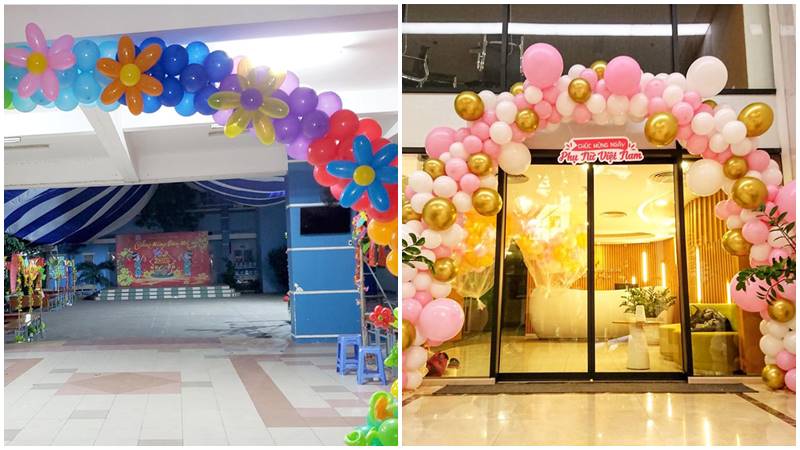 Cổng trường rực rỡ – Chào đón ngày 8/3 ý nghĩa! Cổng trường rực rỡ – Chào đón ngày 8/3 ý nghĩa!
