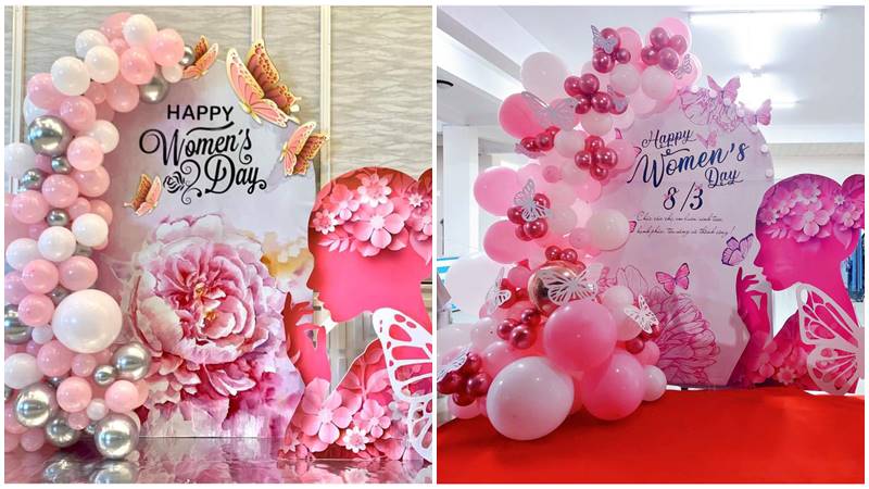 Cổng hoa khoe sắc – Mừng ngày Quốc tế Phụ nữ! Cổng hoa khoe sắc – Mừng ngày Quốc tế Phụ nữ!