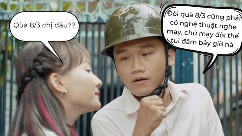 Lưu ý khi sử dụng ảnh chế 8/3 hài hước