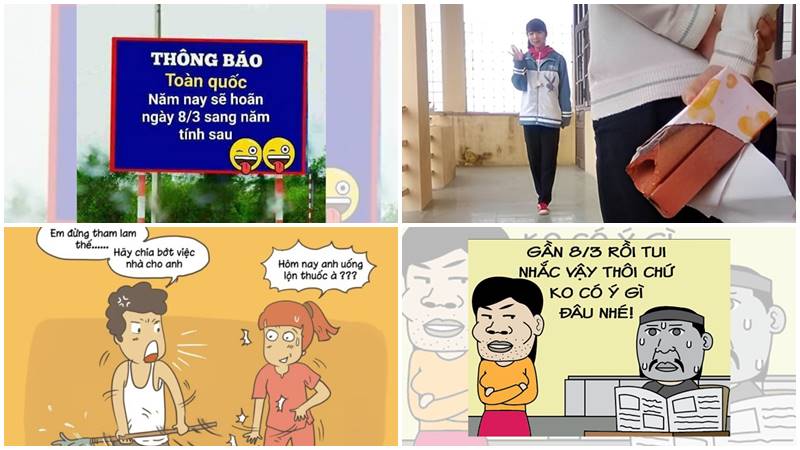 Đời có hai ngày không thể làm gì: Hôm qua và… ngày 8/3!