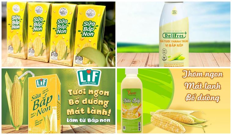 Top 10 thương hiệu sữa bắp thơm ngon, bổ dưỡng cho cả gia đình