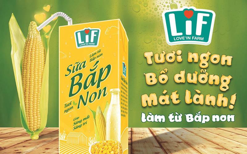 Sữa bắp non LIF Sữa bắp non LIF