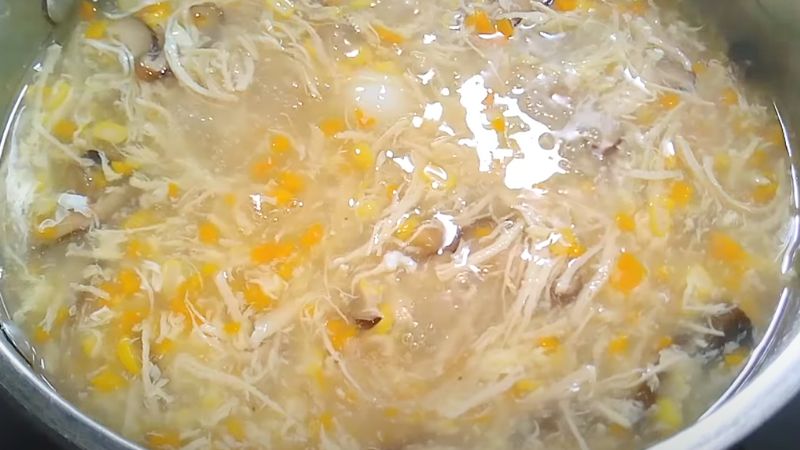 Thành phẩm súp gà