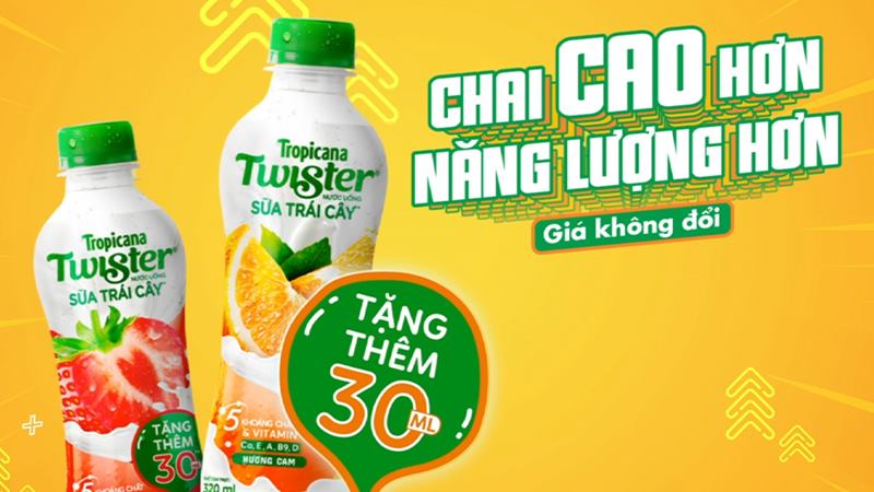 Sữa trái cây Twister