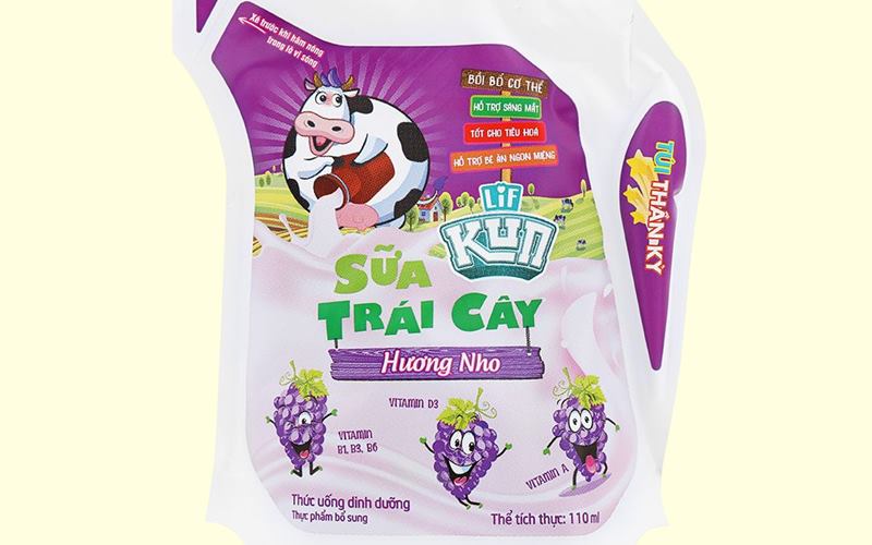 Sữa trái cây LIF Kun