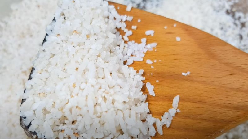  Vo gạo nấu cháo