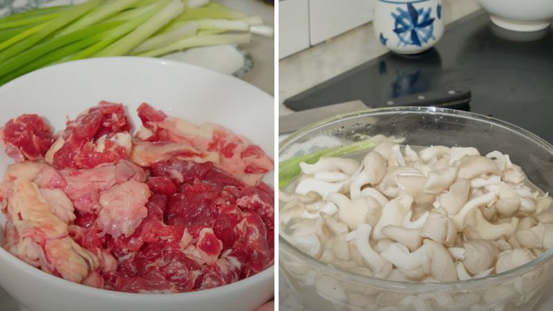 Sơ chế nguyên liệu
