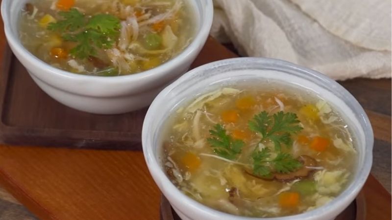 Súp bào ngư nấm đông cô