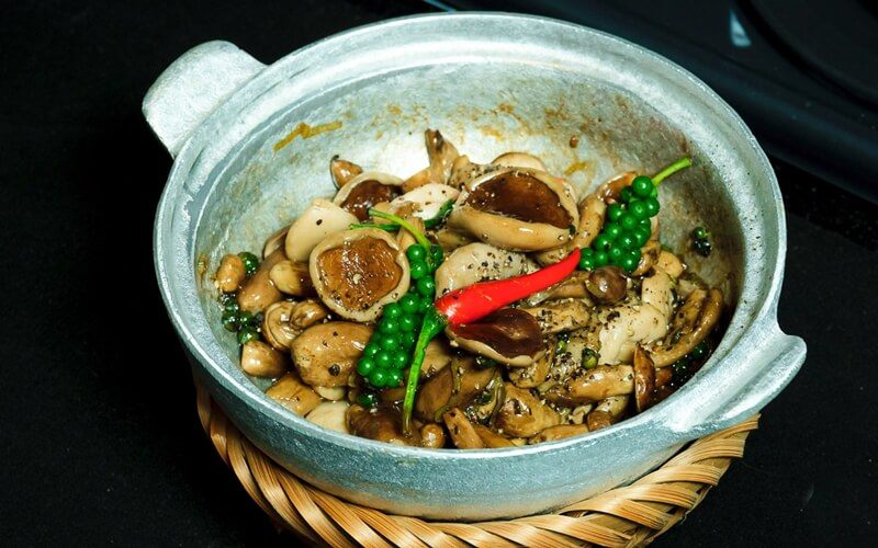 Nấm tràm kho tiêu
