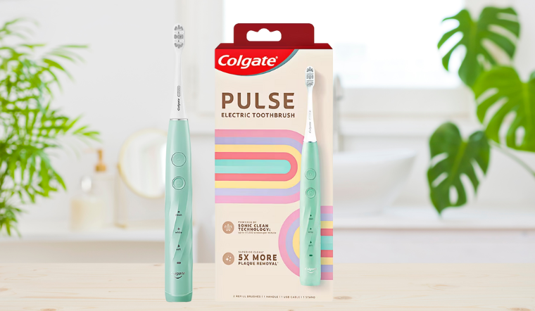Bàn chải điện Colgate công nghệ sóng âm, sạch mảng bám gấp 5 lần, pin 60 ngày