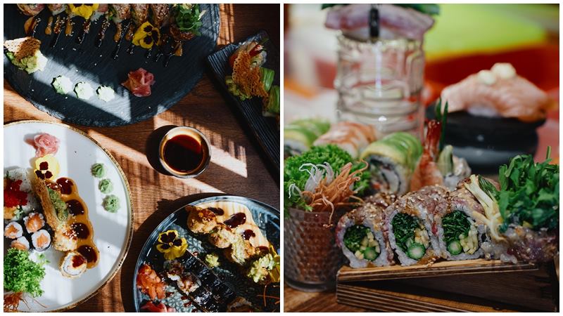 Các món ăn tại Taiyo Sushi Restaurant