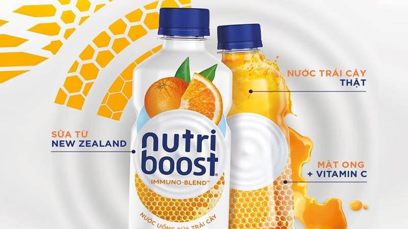 Sữa trái cây Nutriboost hương cam