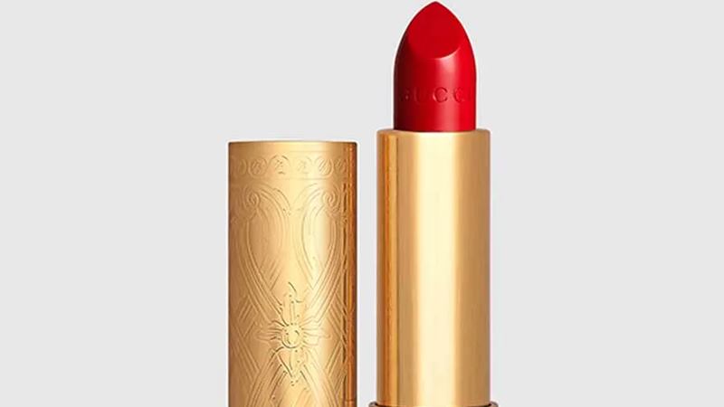 Son Gucci 503 Teresina Ruby Satin Màu Đỏ Ruby